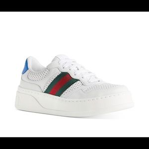 Gucci Web House Platform Low Top Sneakers